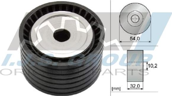 IJS GROUP 93-1236 - Deflection / Guide Pulley, timing belt www.autospares.lv