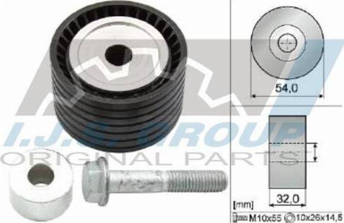 IJS GROUP 93-2142 - Deflection / Guide Pulley, timing belt www.autospares.lv