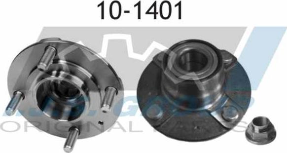 IJS GROUP 10-1401 - Подшипник ступицы колеса, комплект www.autospares.lv