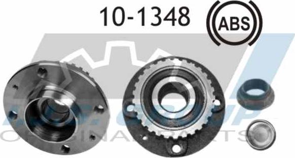 IJS GROUP 10-1348 - Riteņa rumbas gultņa komplekts autospares.lv