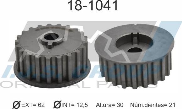 IJS GROUP 18-1041 - Шестерня, коленчатый вал www.autospares.lv