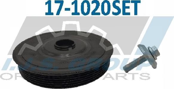 IJS GROUP 17-1020SET - Шкив коленчатого вала www.autospares.lv