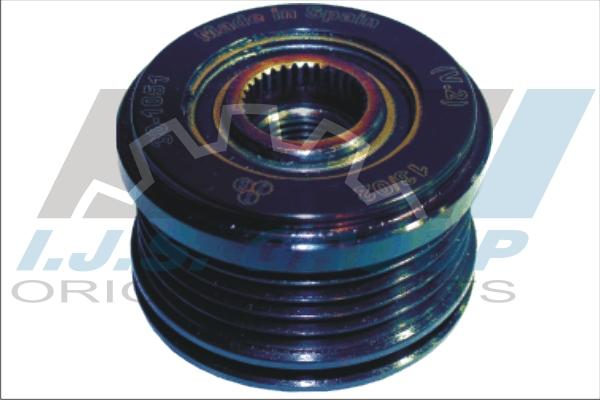 IJS GROUP 30-1051 - Pulley, alternator, freewheel clutch www.autospares.lv