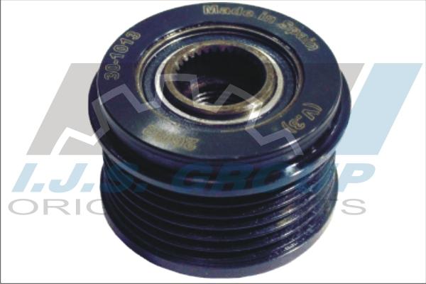 IJS GROUP 30-1013 - Pulley, alternator, freewheel clutch www.autospares.lv