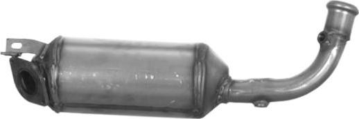 Imasaf 62.17.83 - Nosēdumu / Daļiņu filtrs, Izplūdes gāzu sistēma www.autospares.lv