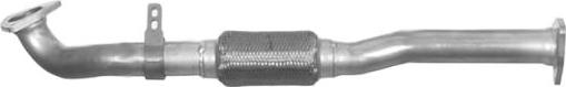 Imasaf 10.88.02 - Izplūdes caurule www.autospares.lv