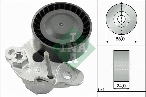 INA 534 0480 10 - Siksnas spriegotājs, Ķīļsiksna autospares.lv