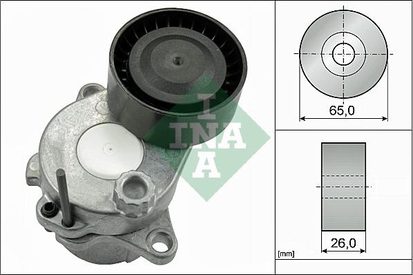 INA 534 0592 10 - Siksnas spriegotājs, Ķīļsiksna www.autospares.lv