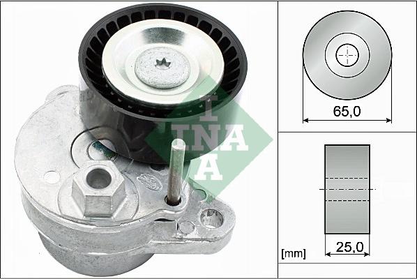 INA 534 0540 10 - Siksnas spriegotājs, Ķīļsiksna www.autospares.lv