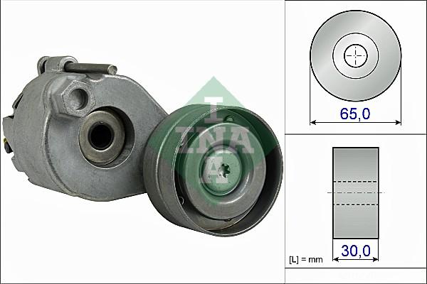 INA 534 0511 10 - Siksnas spriegotājs, Ķīļsiksna www.autospares.lv