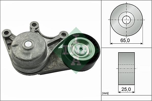 INA 534 0535 10 - Siksnas spriegotājs, Ķīļsiksna www.autospares.lv