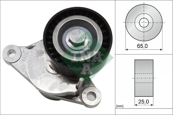 INA 534 0655 10 - Siksnas spriegotājs, Ķīļsiksna www.autospares.lv