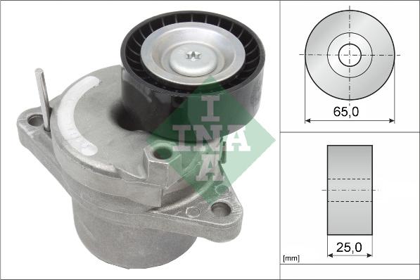 INA 534 0658 10 - Siksnas spriegotājs, Ķīļsiksna www.autospares.lv