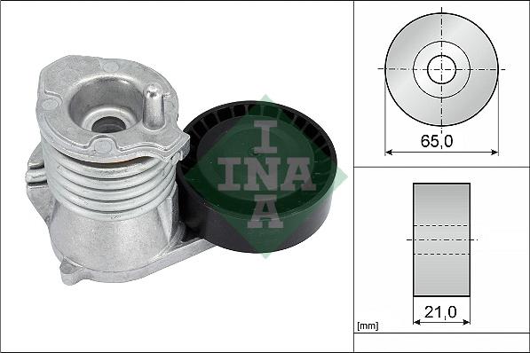 INA 534 0029 10 - Натяжитель, поликлиновый ремень www.autospares.lv