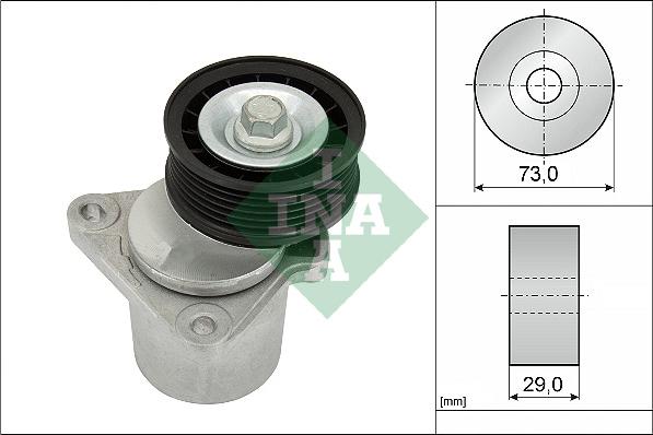 INA 534 0128 20 - Belt Tensioner, v-ribbed belt www.autospares.lv