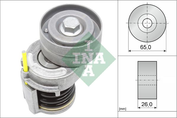 INA 534 0346 10 - Siksnas spriegotājs, Ķīļsiksna www.autospares.lv