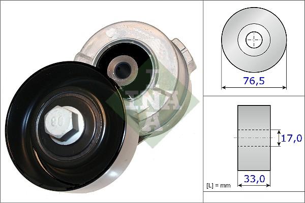 INA 534 0341 10 - Belt Tensioner, v-ribbed belt www.autospares.lv