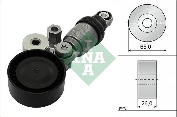 INA 534 0342 10 - Siksnas spriegotājs, Ķīļsiksna www.autospares.lv