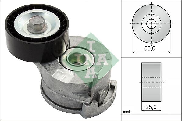 INA 534 0369 10 - Belt Tensioner, v-ribbed belt www.autospares.lv