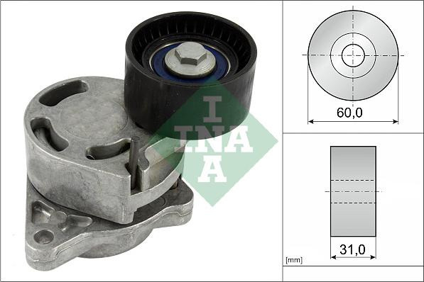 INA 534 0317 10 - Belt Tensioner, v-ribbed belt www.autospares.lv