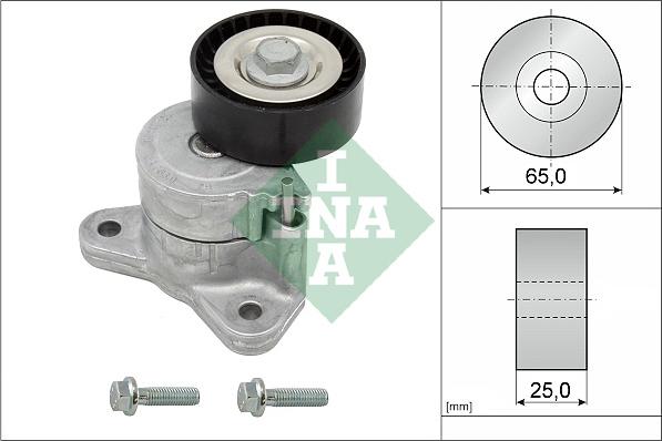 INA 534 0325 10 - Натяжитель, поликлиновый ремень www.autospares.lv