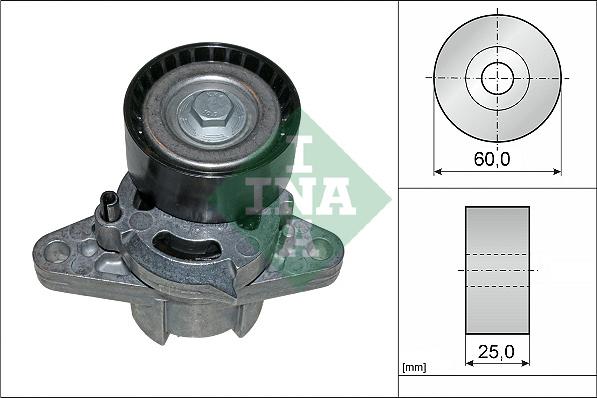 INA 534 0271 10 - Belt Tensioner, v-ribbed belt www.autospares.lv