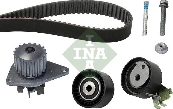 INA 530 0419 30 - Ūdenssūknis + Zobsiksnas komplekts www.autospares.lv