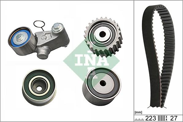 INA 530 0426 10 - Zobsiksnas komplekts www.autospares.lv