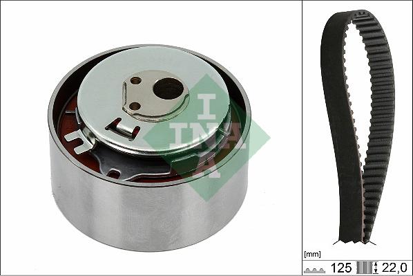 INA 530 0564 10 - Комплект зубчатого ремня ГРМ www.autospares.lv