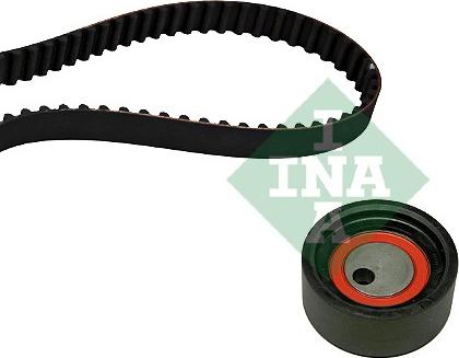 INA 530 0517 10 - Комплект зубчатого ремня ГРМ www.autospares.lv