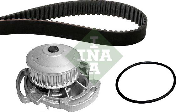 INA 530 0586 30 - Ūdenssūknis + Zobsiksnas komplekts www.autospares.lv