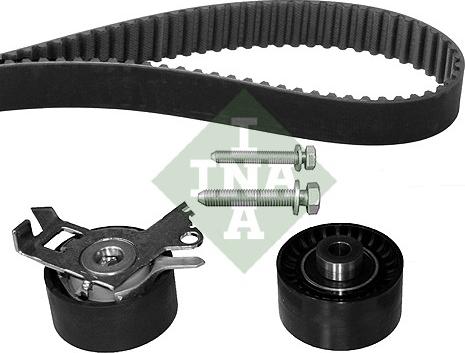 INA 530 0580 10 - Комплект зубчатого ремня ГРМ www.autospares.lv