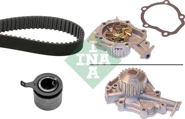 INA 530 0520 30 - Ūdenssūknis + Zobsiksnas komplekts www.autospares.lv