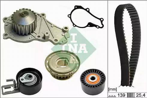 INA 530 0633 30 - Water Pump & Timing Belt Set www.autospares.lv