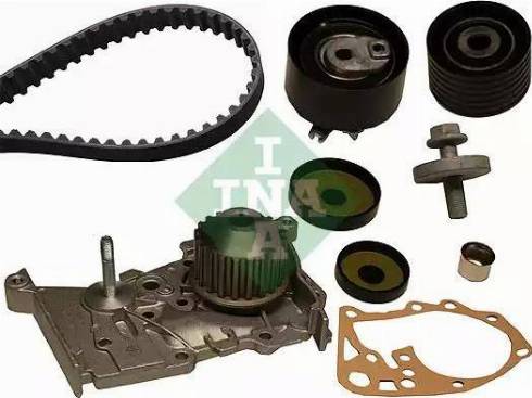 INA 530 0092 30 - Ūdenssūknis + Zobsiksnas komplekts www.autospares.lv