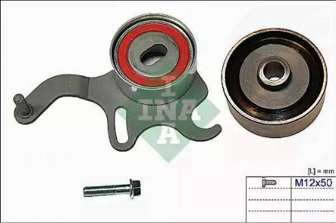 INA 530 0054 09 - Rullīšu komplekts, Zobsiksna www.autospares.lv