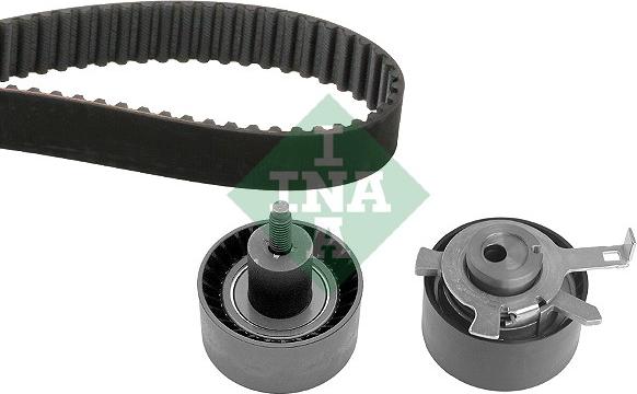 INA 530 0066 10 - Комплект зубчатого ремня ГРМ www.autospares.lv