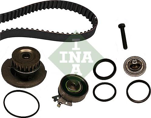 INA 530 0004 31 - Water Pump & Timing Belt Set www.autospares.lv