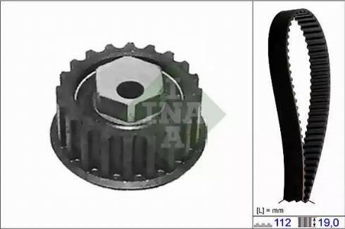 INA 530 0013 10 - Zobsiksnas komplekts www.autospares.lv