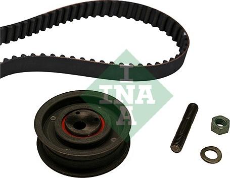 INA 530 0149 10 - Комплект зубчатого ремня ГРМ www.autospares.lv