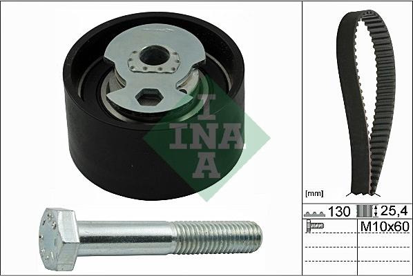 INA 530 0143 10 - Zobsiksnas komplekts www.autospares.lv