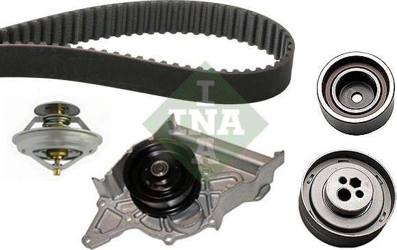 INA 530 0158 30 - Water Pump & Timing Belt Set www.autospares.lv