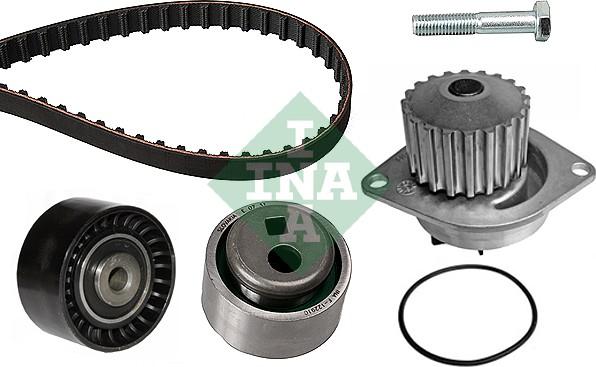 INA 530 0119 30 - Water Pump & Timing Belt Set www.autospares.lv