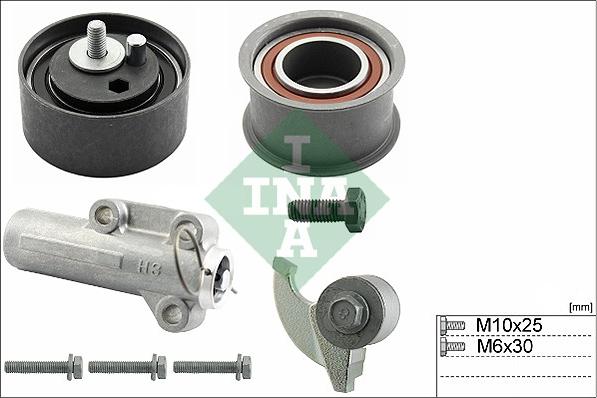 INA 530 0179 09 - Pulley Set, timing belt www.autospares.lv