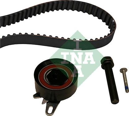 INA 530 0173 10 - Комплект зубчатого ремня ГРМ www.autospares.lv