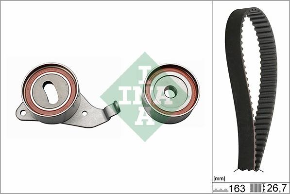 INA 530 0268 10 - Zobsiksnas komplekts www.autospares.lv