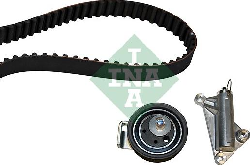 INA 530 0200 10 - Комплект зубчатого ремня ГРМ www.autospares.lv