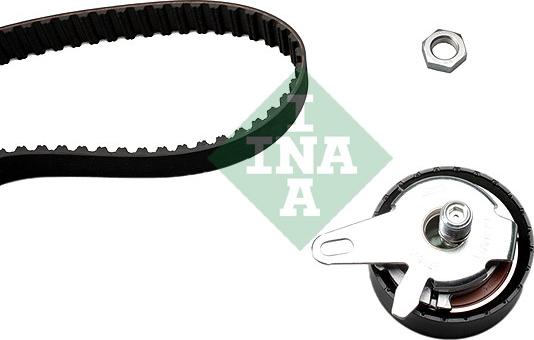 INA 530 0202 10 - Комплект зубчатого ремня ГРМ www.autospares.lv