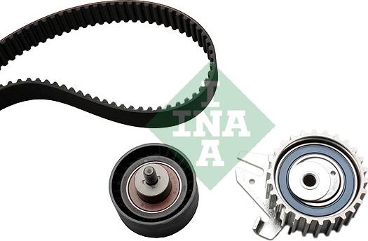 INA 530 0225 10 - Комплект зубчатого ремня ГРМ www.autospares.lv