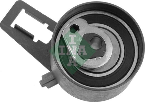 INA 531 0407 10 - Spriegotājrullītis, Gāzu sadales mehānisma piedziņas siksna www.autospares.lv